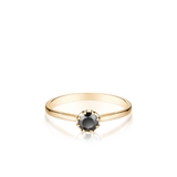 Pierścionek zaręczynowy złoty Tajemniczy