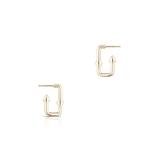 Kolczyki srebrne loop Longplay