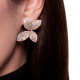 Kolczyki różowe złoto PASQUALE BRUNI