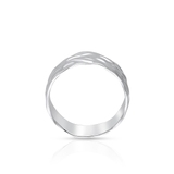 Pierścionek srebrny maxi