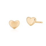 Kolczyki złote serca