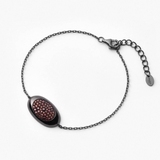 Bransoleta srebrna Meteory