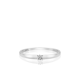 Pierścionek zaręczynowy złoty Szczęśliwy