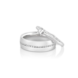 Pierścionek zaręczynowy złoty Królewski