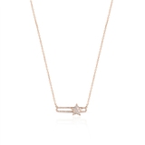 Naszyjnik różowe złoto Hulchi Belluni