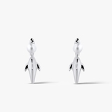 Kolczyki srebrne z perłą