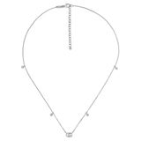 Naszyjnik białe złoto Gucci