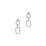 Kolczyki białe złoto z brylantami