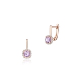 Kolczyki złote Maria Antonina