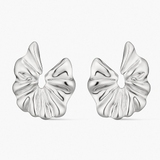 Kolczyki srebrne Follow