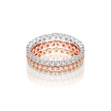 Pierścionek złoty z brylantami