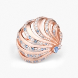 Pierścionek srebrny Balerina