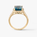 Pierścionek złoty Diva