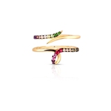 Pierścionek złoty Preludium Paradise Birds