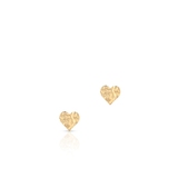Kolczyki złote serca