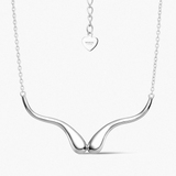 Naszyjnik srebrny Modern