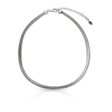 Naszyjnik srebrny żmijka