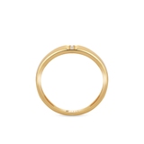 Pierścionek złoty z cyrkoniami