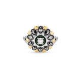 Pierścionek srebrny Retro