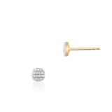 Kolczyki złote z diamentami