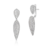 Kolczyki srebrne z cyrkoniami Emblems