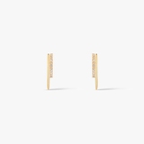 Kolczyki złote z cyrkoniami