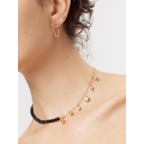 Kolczyki srebrne pozłacane