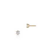 Kolczyki złote Słoneczne Diamenty