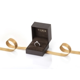 Pierścionek zaręczynowy złoty Królewski