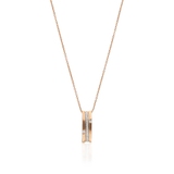 Naszyjnik złoty z brylantami