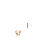 Kolczyki złote motyle