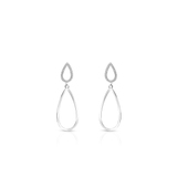 Kolczyki srebrne z cyrkoniami