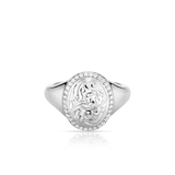 Pierścionek srebrny Baśniowa