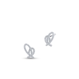 Kolczyki srebrne z cyrkoniami