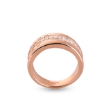 Pierścionek srebrny z cyrkoniami