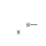 Kolczyki srebrne z cyrkoniami