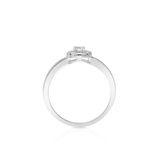 Pierścionek srebrny z cyrkoniami