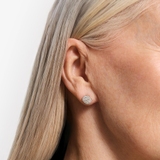 Kolczyki złote z diamentami