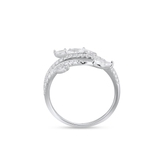 Pierścionek srebrny z cyrkoniami