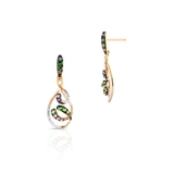 Kolczyki złote Preludium Paradise Birds