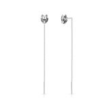 Kolczyki srebrne Freedom