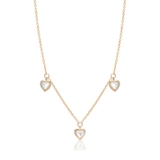 Naszyjnik srebrny pozłacany W.KRUK