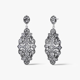 Kolczyki srebrne Royal Star