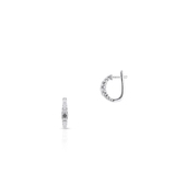 Kolczyki białe złoto z diamentami