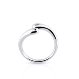 Pierścionek srebrny basic