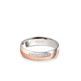 Komplet obrączek złotych PINK