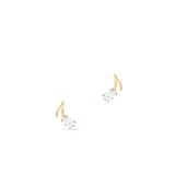 Kolczyki złote nutki