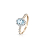 Pierścionek złoty Maria Antonina