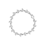 Bransoletka wieczorowa z cyrkoniami