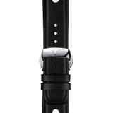 Skórzany czarny pasek Tissot 20 mm